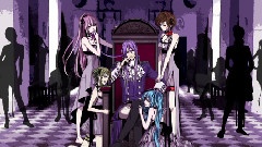 巡音流歌,VOCALOID家族,初音未来,gumi - ヴェノマニア公の狂気