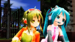 VOCALOID家族,初音未来 - 幼女控抹杀者 Miku和Gumi