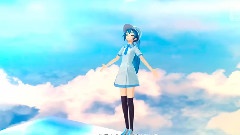 初音未来,VOCALOID家族,动漫专属 - モノクロ∞ブルースカイ