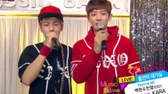 EXO - KBS音乐银行 白贤 & 灿烈 待机室 MC Cut