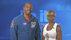 Mary J.Blige - Mary J Blige's Foundation for Women Partners With NASA