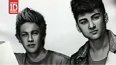 One Direction - Drawing By Juan Andres