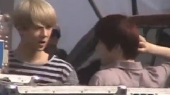 EXO-K,EXO,EXO-M - KFC In Manila Open Arams彩排台下