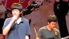 EXO-K,EXO - Baekhyun Singing In His School Band