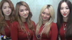 Sistar - 人气歌谣中国演唱会宣传VCR Sistar版