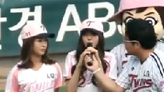 A Pink - LG Vs SK Baseball