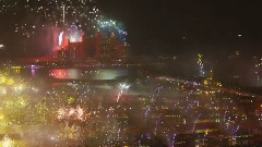 迪拜2014新年焰火