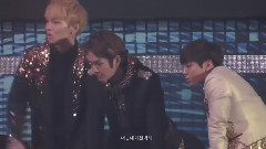 SHINee - SBS歌谣大战 为泰民热情应援的三个格葛 饭拍版 12/12/29