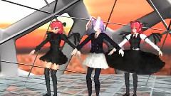 初音未来,东方project - Cyber Thunder Cider 受兔和小恶魔版本