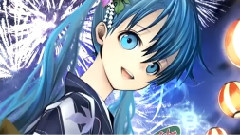 初音未来 - 夏色娘と夜の華