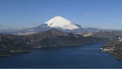 音乐短片,风景 - 撩开面纱的富士山
