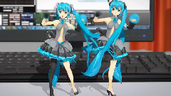 初音未来 - ハイポリモデル完成