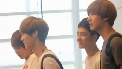 EXO,EXO-K,EXO-M - 羽田送机关内