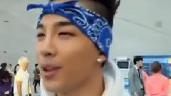 BigBang - 仁川机场广告现场