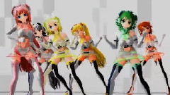 初音未来,镜音双子,巡音流歌,亚北音留,gumi - One Two Three