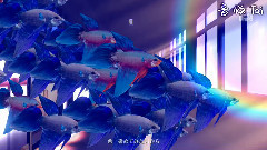 初音未来,游戏原声,Nico,VOCALOID家族 - モノクロ∞ブルースカイ