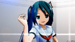 初音未来 - こころのたまご MMD