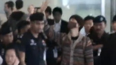 圭贤(Super Junior) - 曼谷接机 圭贤到达Suvarnabhumi机场 饭拍版 13/03/03