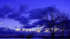 风景 - Time Lapse Winter Stars