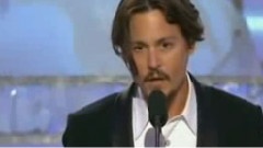 Johnny Depp - 09年金球奖颁奖现场