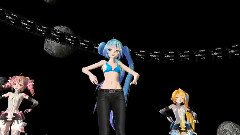 亚北音留,重音teto,初音未来 - サイバーサンダーサイダー