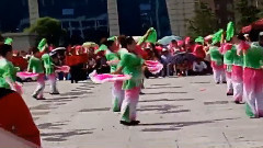 舞蹈视频 - 常乐镇文化站广场舞-情暖一家