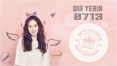 DIA - 白豫彬 16/07/13生日献礼