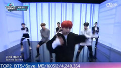 防弹少年团,EXO,少女时代,AOA,GFriend - 2016上半年打歌舞台点击量 TOP20
