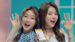 林娜荣(PRISTIN),金请夏,I.O.I - AUCTION X I.O.I 官方CF 林娜荣&金请夏 Ver.