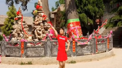 舞蹈视频 - 铁家磨广场舞 暖暖的爱