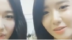 允儿(少女时代),少女时代 - 孙骁骁 & 允儿 后台直播