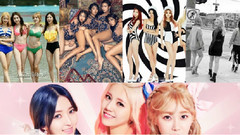 AOA,Stellar,EXID,4minute,防弹少年团 - 韩国性感女团锦集