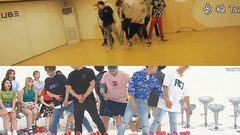 BTOB - WOW练习室两倍速与周偶两倍速比较