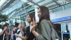 金世正(gugudan),姜美娜(I.O.I),I.O.I,gugudan - 仁川机场出境 主-金世正&康美娜 16/07/29