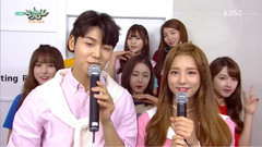 姜敏赫(CNBLUE),严智(GFriend),俞宙(GFriend),素媛(GFriend),GFriend - 待机室一位候补采访