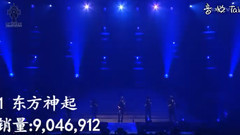 BigBang,SHINee,Super Junior,少女时代,东方神起 - K-POP歌手日本实体销量TOP10(综合)饭制版