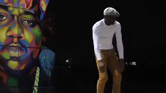 音乐短片 - Black little elder brother Hopping handsome cool street dance moves