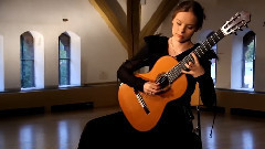 音乐短片 - Belarus Classical Goddess Tatyana Guitar Solo The Arab Style Caprices