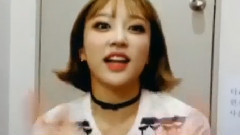 HaNi(EXID) - VLIVE 福冈演出得到了感动 HaNi cut