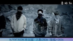 防弹少年团,Seventeen,iKON,BEAST,VIXX - 2016男团官咖粉丝涨幅排行榜TOP20