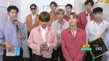 EXO - KBS音乐银行 16/08/26 EXO采访