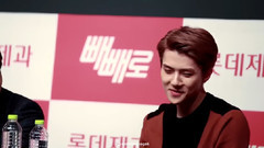 吴世勋(EXO),EXO-K,EXO - PEPERO签名会 采访