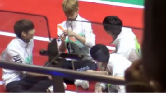 田柾国(防弹少年团),JIMIN(防弹少年团),VIXX - 偶像运动会录制 一起玩游戏的田柾国&朴智旻和VIXX成员