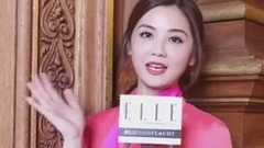 蔡卓妍 - ELLE.HK巴黎直击蔡卓妍仙气造型现身秀场分享时尚经
