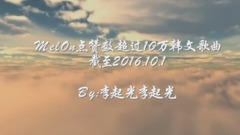 BigBang,太妍(少女时代),IU,韩国群星,圭贤(Super Junior) - MelOn 韩文歌曲点赞数排名(截止2016.10.1)