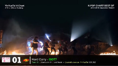 Infinite,Apink,EXO,GOT7,MAMAMOO - TOP15:音悦台韩国歌曲V榜周榜(2016年9月第四周)