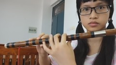 模仿翻唱 - 爱一个人好难 笛子独奏