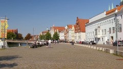 音乐短片 - 德国吕贝克老城区风光