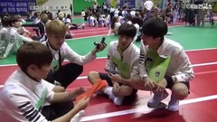 田柾国(防弹少年团),JIMIN(防弹少年团) - MBCentertain更新:场内小游戏偶像运动会 防弹少年团&VIXX