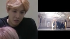 防弹少年团,J-HOPE(防弹少年团) - 郑号锡 看血汗泪MV的反应